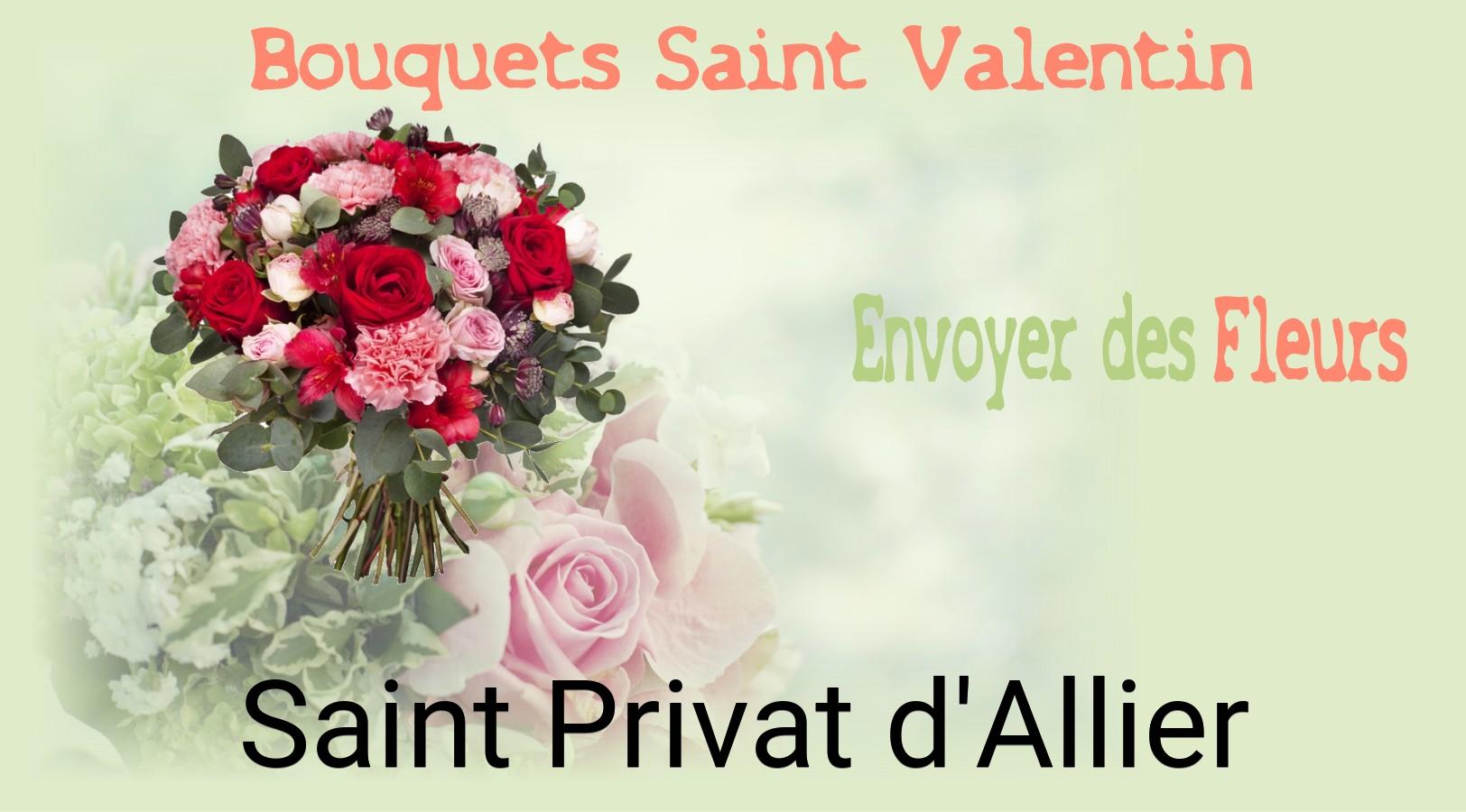 Roses de Saint-Valentin livrées à Saint-Privat-d'Allier